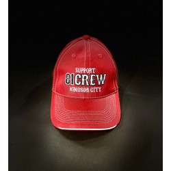 Support 81 Crew Red Hat