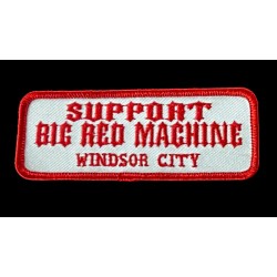 Support Big Red Machine Red and White Patch