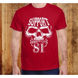 Support 81 Windsor City Skull