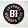 Black Support 81 Patch